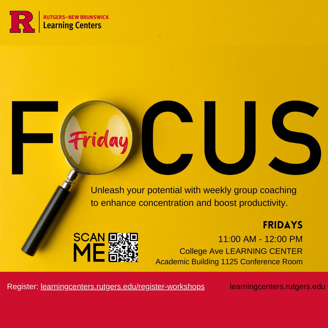 Learning Centers - Rutgers NB tweet media