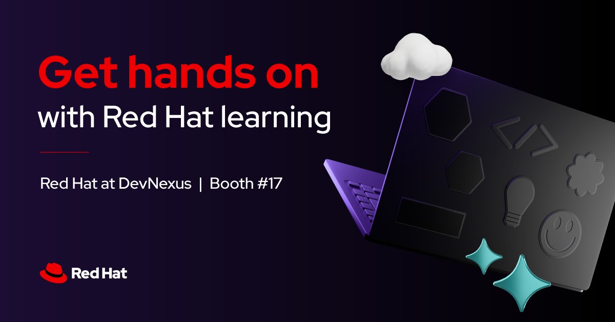 Red Hat Events tweet media