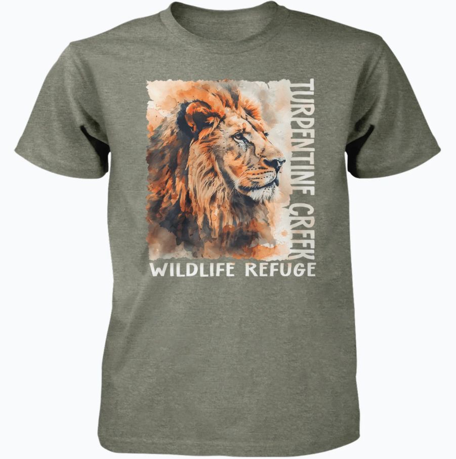 turpentinecreek's tweet photo. 🎶 Inspired by classic concert posters, this shirt roars with retro charm! The bold lion print makes it a statement piece for any cat lover’s closet.

🐾 Supports the rescued lions of Turpentine Creek

Shop now ⬇️ https://t.co/GyCRzkLGfF 

#TurpentineCreek #ShopForACause #Lions https://t.co/cgKhQS9rSR