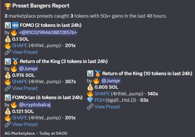 AG Sniper Bot tweet media