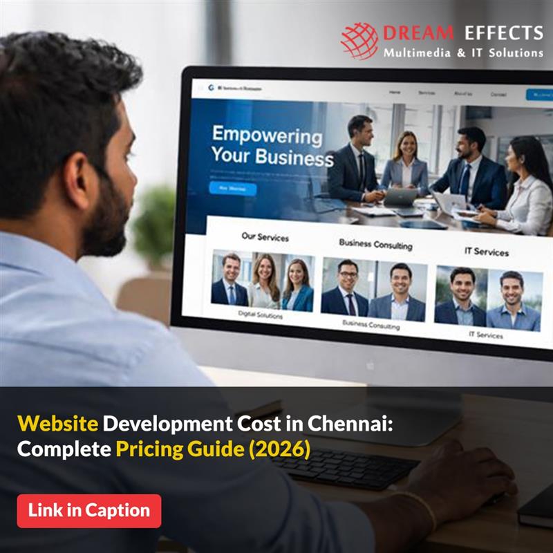 dreameffects's tweet photo. Check out our Blog Post in Now:

Website Development Cost in Chennai: Complete Pricing Guide (2026)

#dreameffects #website #ecommercewebsite #onlinestore #business #chennai #instagramselling #fashiononline #webdesign #websitepricing https://t.co/PnAT0WfN3Q
