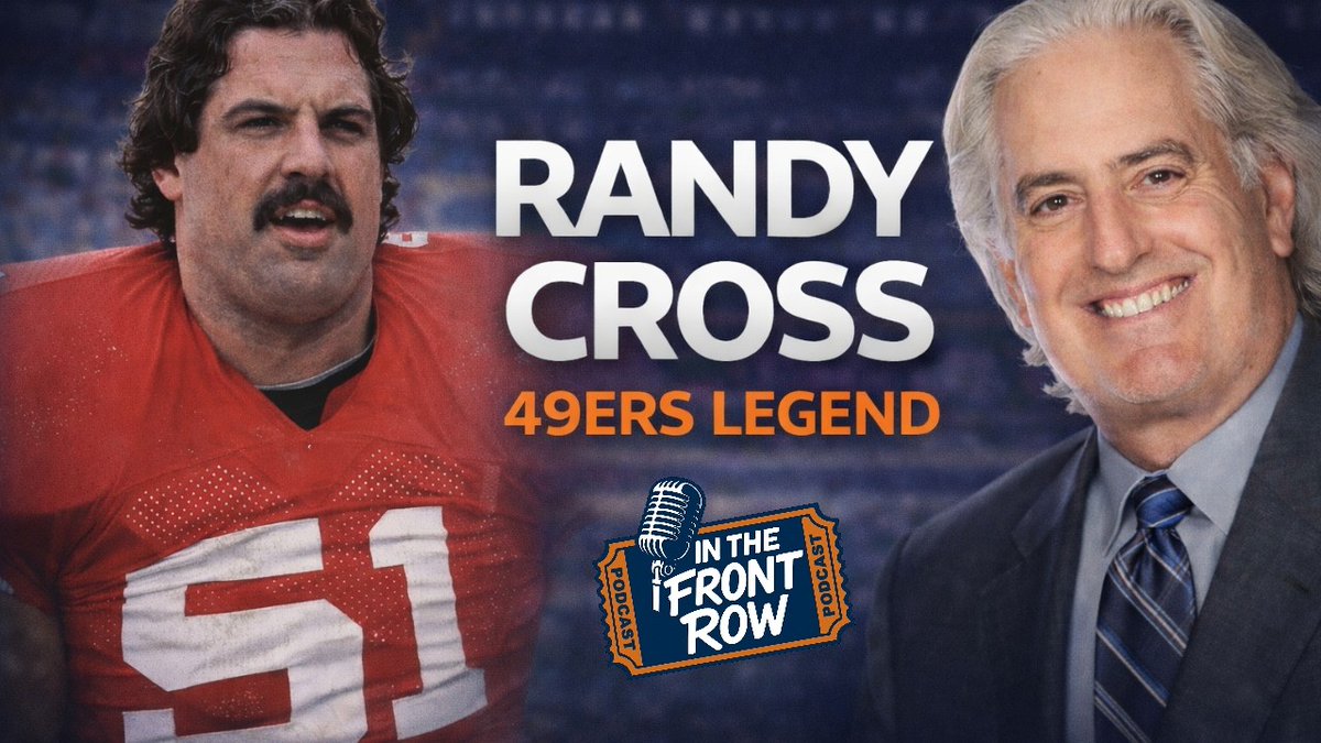 RadioMikeV's tweet image. Ep 129 if In The Front Row features 3X Super Bowl Champion @randycrossFB who shares about his time playing for the @49ers including "The Catch", Bill Walsh's Genius &amp;amp; Montana vs. Young.  
Watch and SUBSCRIBE!
📺 bit.ly/inTheFrontRow