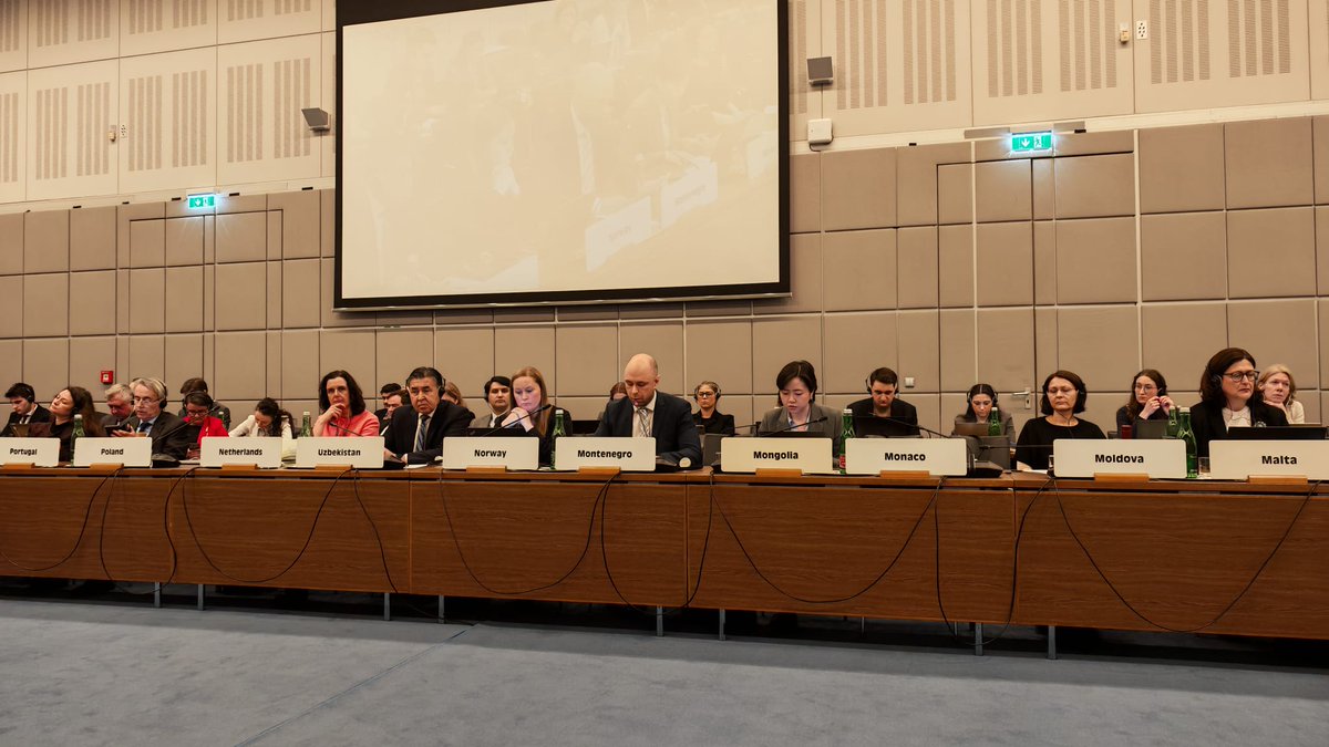 MNE_IO_Vienna's tweet photo. Under the agenda item marking the International Women’s Day at the #OSCEPC, Amb. Radulović highlighted that gender equality is a fundamental human right and a cornerstone of just, inclusive and prosperous societies.
📍Montenegro remains firmly committed to advancing gender equality as a key priority, in line with Constitution's guaranteed values, diversity & respect for human dignity.