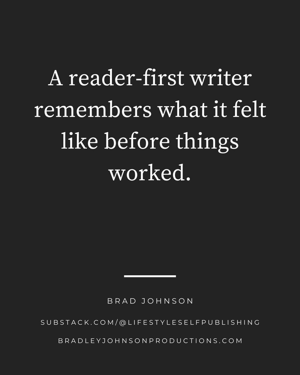 A reader-first writer remembers what it felt like before things worked.
__
#IndependentLifestyleSelfPublishing #NonFicAuthor #Writing #AuthorCareer #AuthorLifestyle