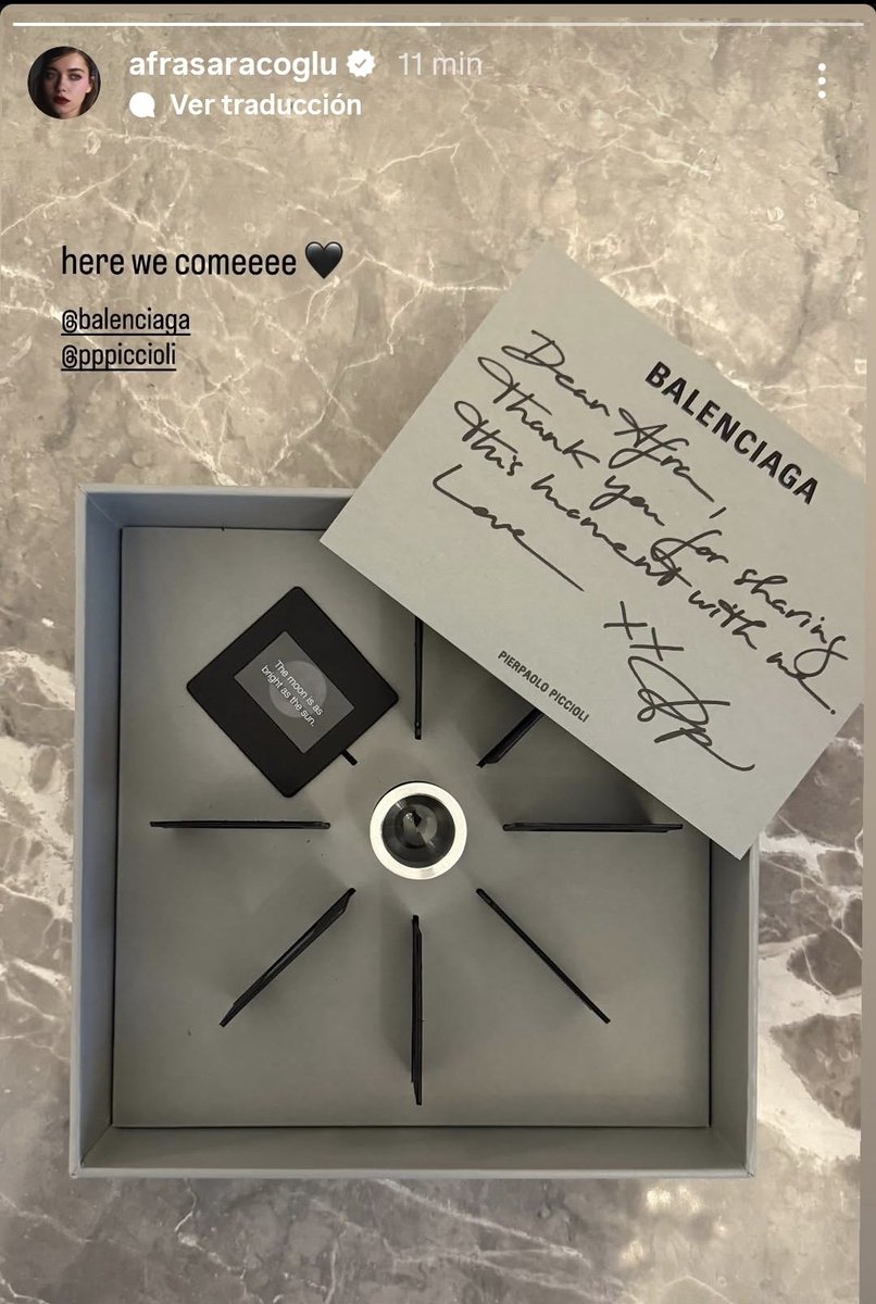 📲 | #AfraSaraçoğlu vía Instagram stories "Aquí vamos" 🚀🔥