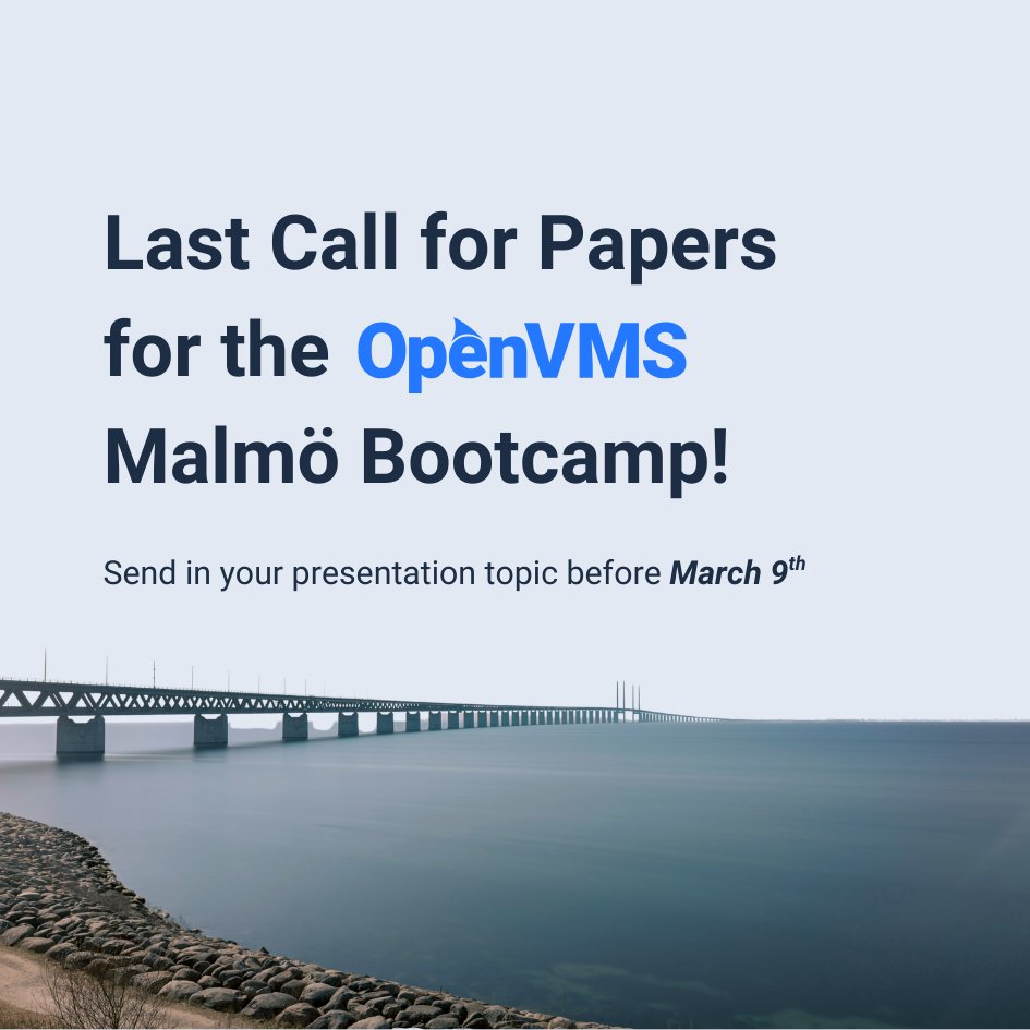 VMS Software Inc. tweet media