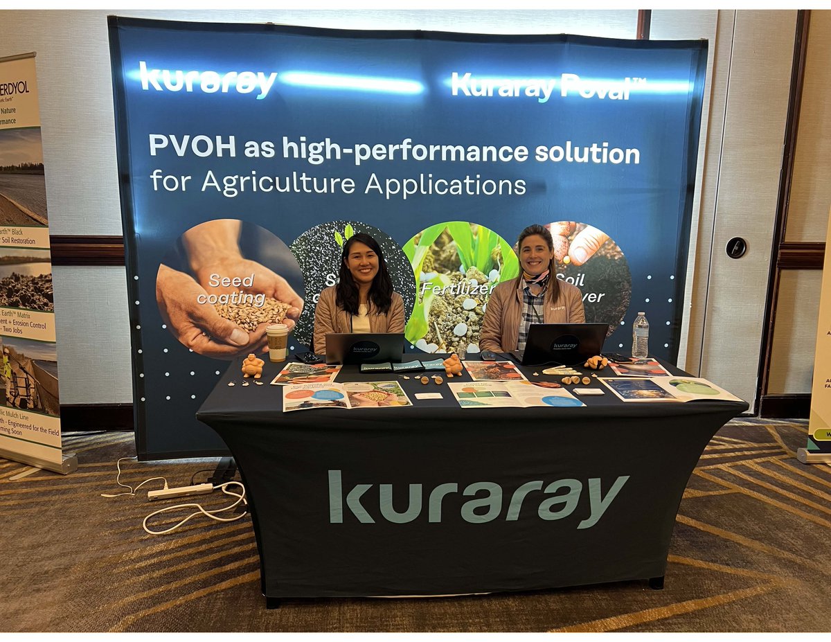 WesternSeed's tweet photo. 🌾 Friday Exhibitor Flashback 🌾
We were proud to have Kuraray as an exhibitor at WSA 2025, showcasing innovative solutions and connecting with attendees on the exhibit floor. https://t.co/6RPZI3uWkt