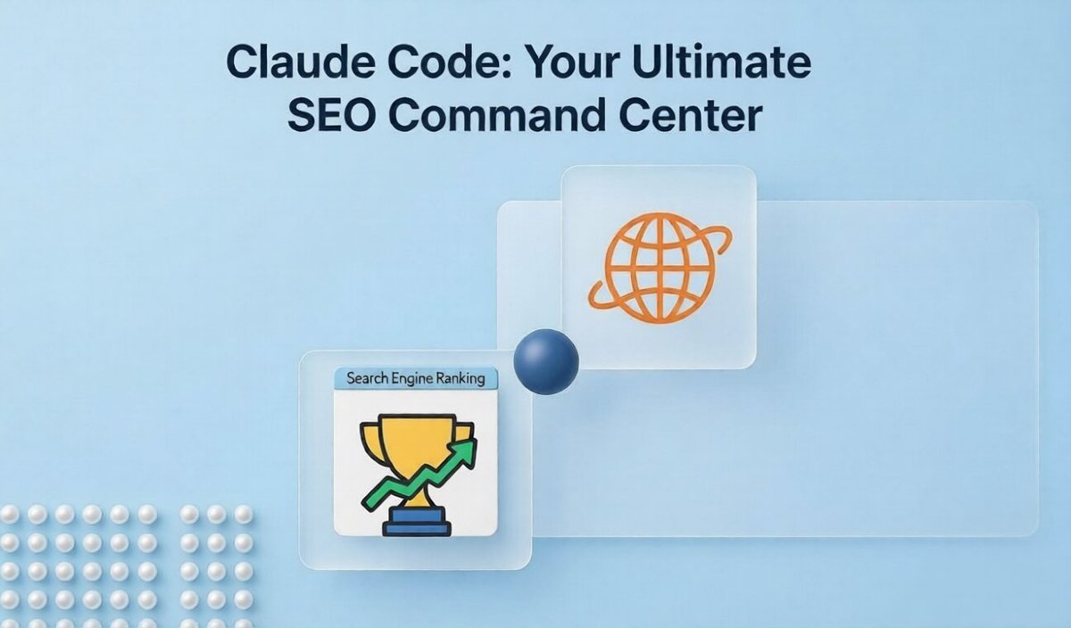 netquall's tweet photo. Want better SEO insights without switching between tools?

Learn how Claude Code can become a powerful SEO Command Center, analyzing Search Console, Analytics &amp; Ads data together in seconds. 

Read the full guide https://t.co/otaUB00nFu

#SEO #Analytics #AI #ClaudeCode https://t.co/vurDiU99iq