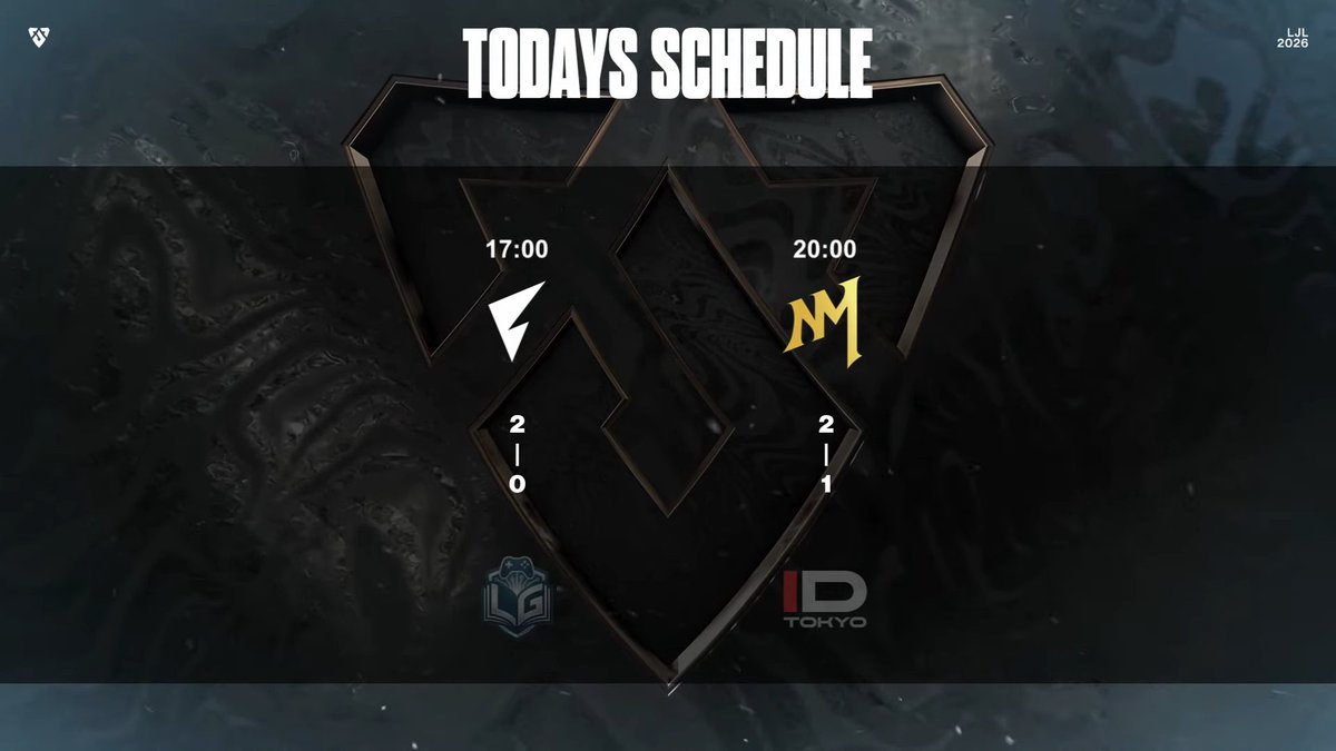 LJL（League of Legends Japan League） tweet media