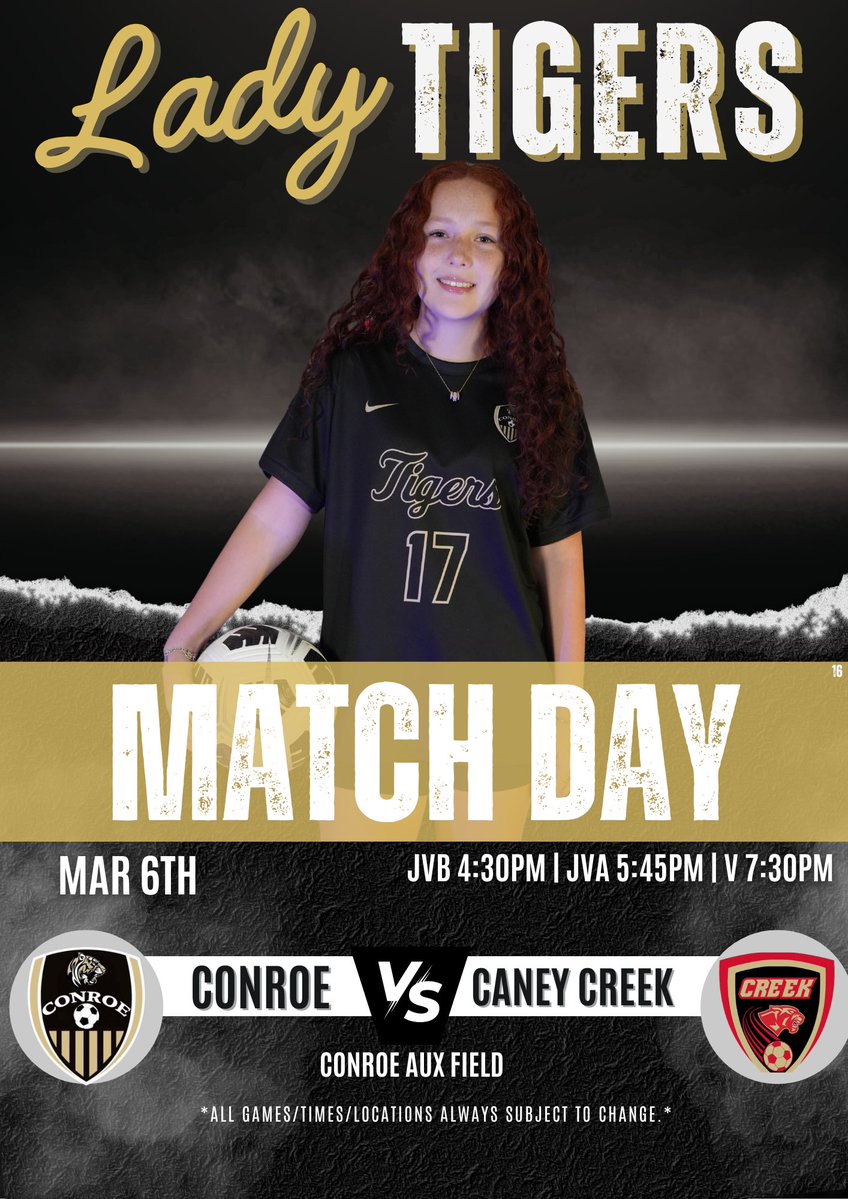 Conroe Girls Soccer tweet media