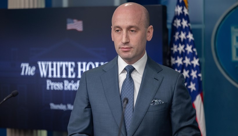 MS2PZ's tweet photo. Stephen Miller, a senior Trump Advisor,  is trying to exclude illegal aliens from the U.S. census, which removes  House seats from  Blue states like California, New York etc.

Do you support excluding illegals from the U.S. census?

1. Hell Yes
2. No https://t.co/QflzsYj3wW