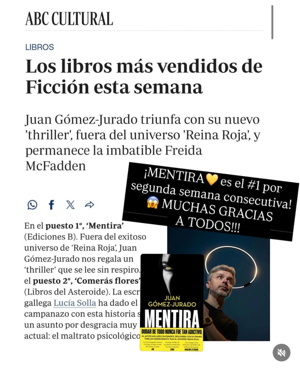 Juan Gómez-Jurado tweet media