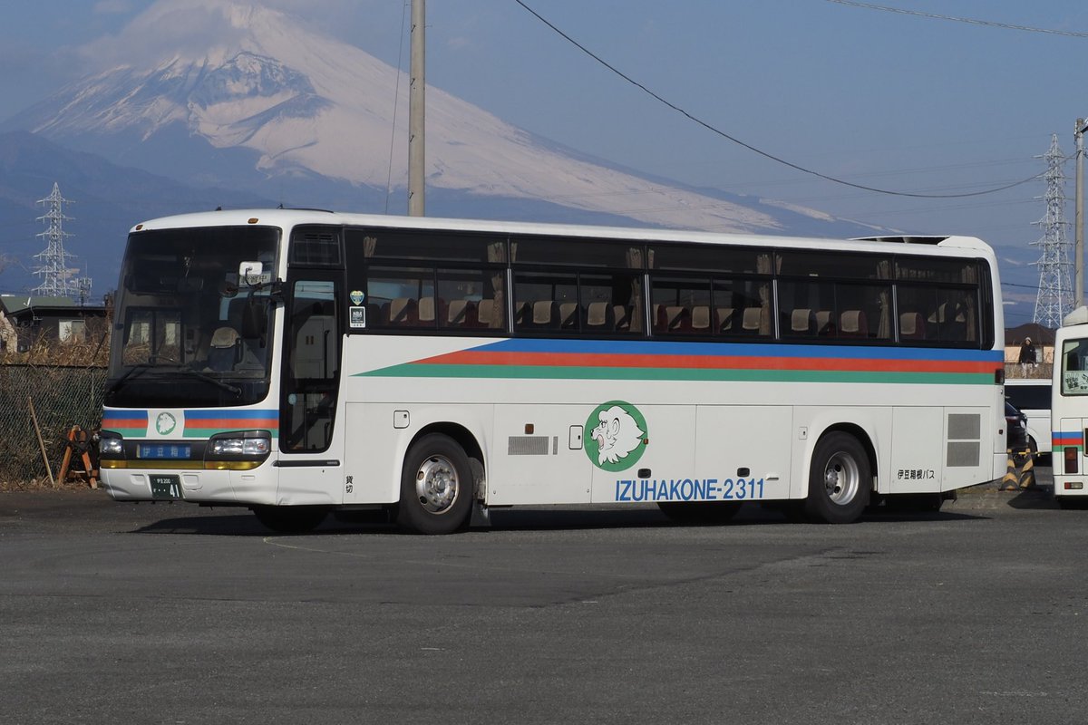 伊豆箱根バス 2311 伊豆200か41 KL-RU4FSEA 日野セレガR #伊豆箱根バス