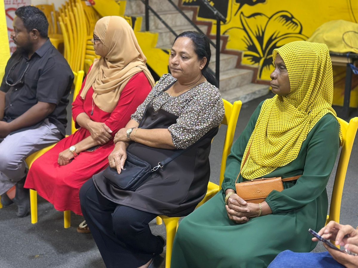 އިންތިޚާބު އެއްކުރަން #Noonekey ހަރުގެ ބައްދަލުވުން ކުރިއަށްދަނީ. 

#Noonekey