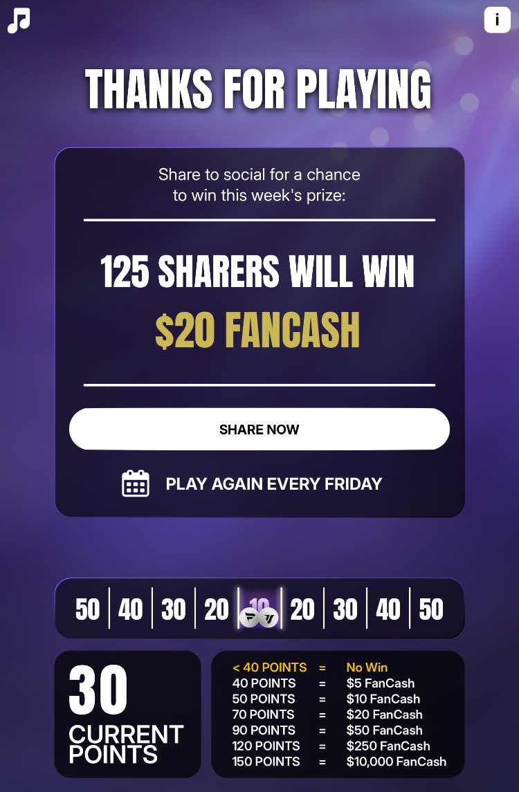 Tanaziah35's tweet photo. Play the #FanCashDropPromotion today

 https://t.co/gaN77JjMOv https://t.co/OGYIZ2BM2I