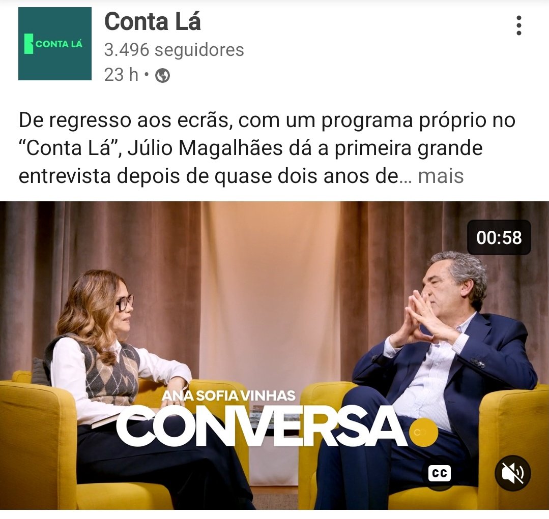 Jmcqueiroz's tweet photo. Que bom ver o Juca regressar ao ecrã. Ele que tão maltratado foi na TVI e no Porto Canal, pelo antigo regime. Que seja o maior dos sucessos. https://t.co/WqYauoRnzv