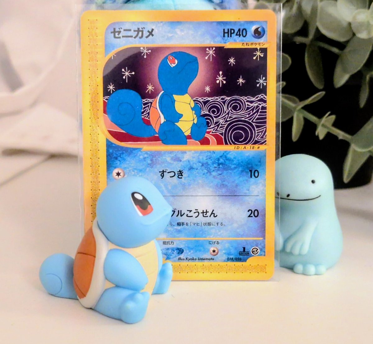 Mitsu82400476's tweet photo. ポケモンキッズのゼニガメでカードイラストフィギュア(˙𐃷˙)✨ https://t.co/J7LDAYcqIL