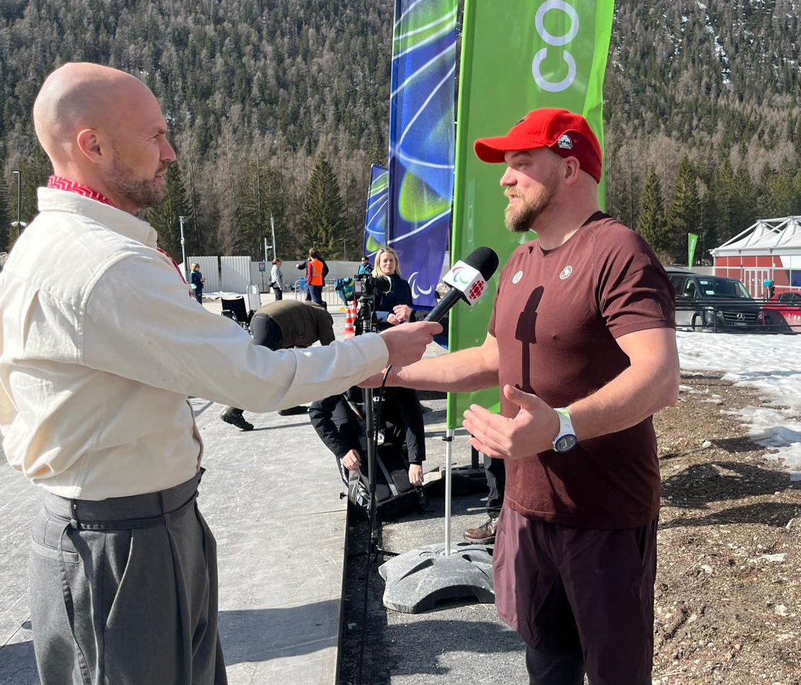 A development here with para snowboard cross

Several athletes have been taken to hospital during training crashes. The course is now being changed due to safety issues. Training cancelled this morning.

Talked with 🇨🇦 Tyler Turner about it. He’s frustrated and disappointed.