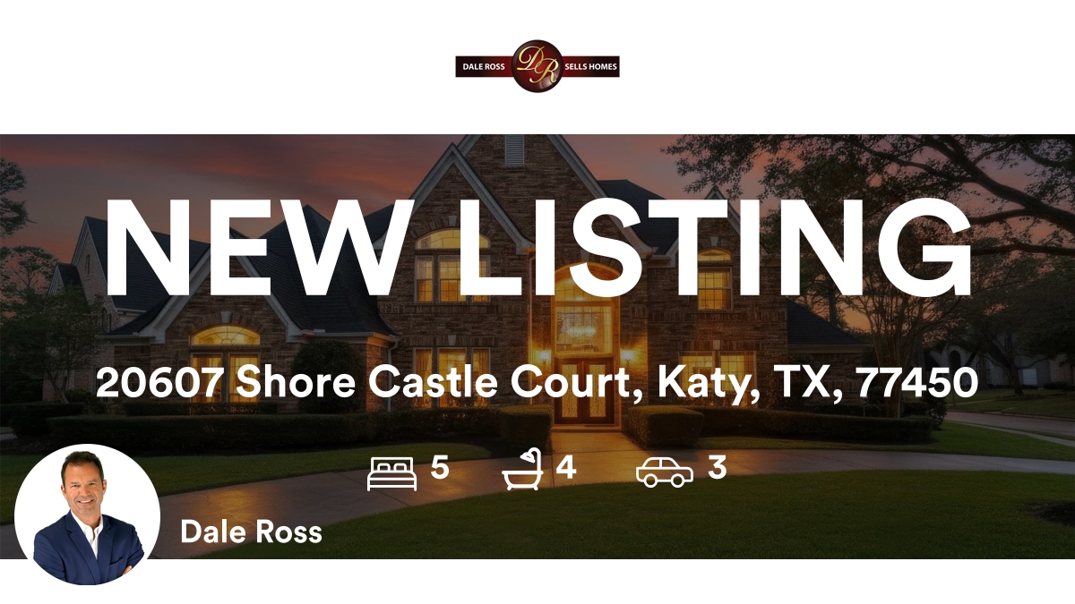 DaleRossRealtor's tweet photo. 🛌 5 🛀 4 🚘 3
📍 20607 Shore Castle Court, Katy, TX, 77450

#DaleRoss #DaleRossRealtyGroup #Realtor #RealEstate #KatyRealEstate #KatyRealEstateExpert #RealEstateExpert #KellerWilliamsSignature #Houston #Katy #Homes
https://t.co/xxc2yUSN7v https://t.co/yPwMVlLJL3