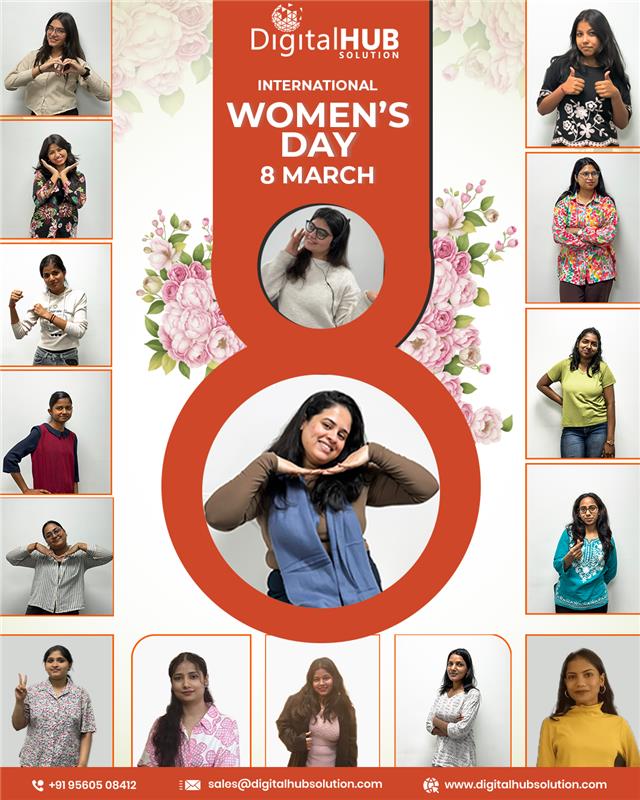 Celebrating the Women in DHS ✨
Today and every day 🧏🏻‍♀️

Happy Women’s Day, corporate girlies! ✨

📌 Tag your corporate Girlies and appreciate them with a heart ❤️

#digitalhubsolution #happywomensday #women #corporate #womenempowerment