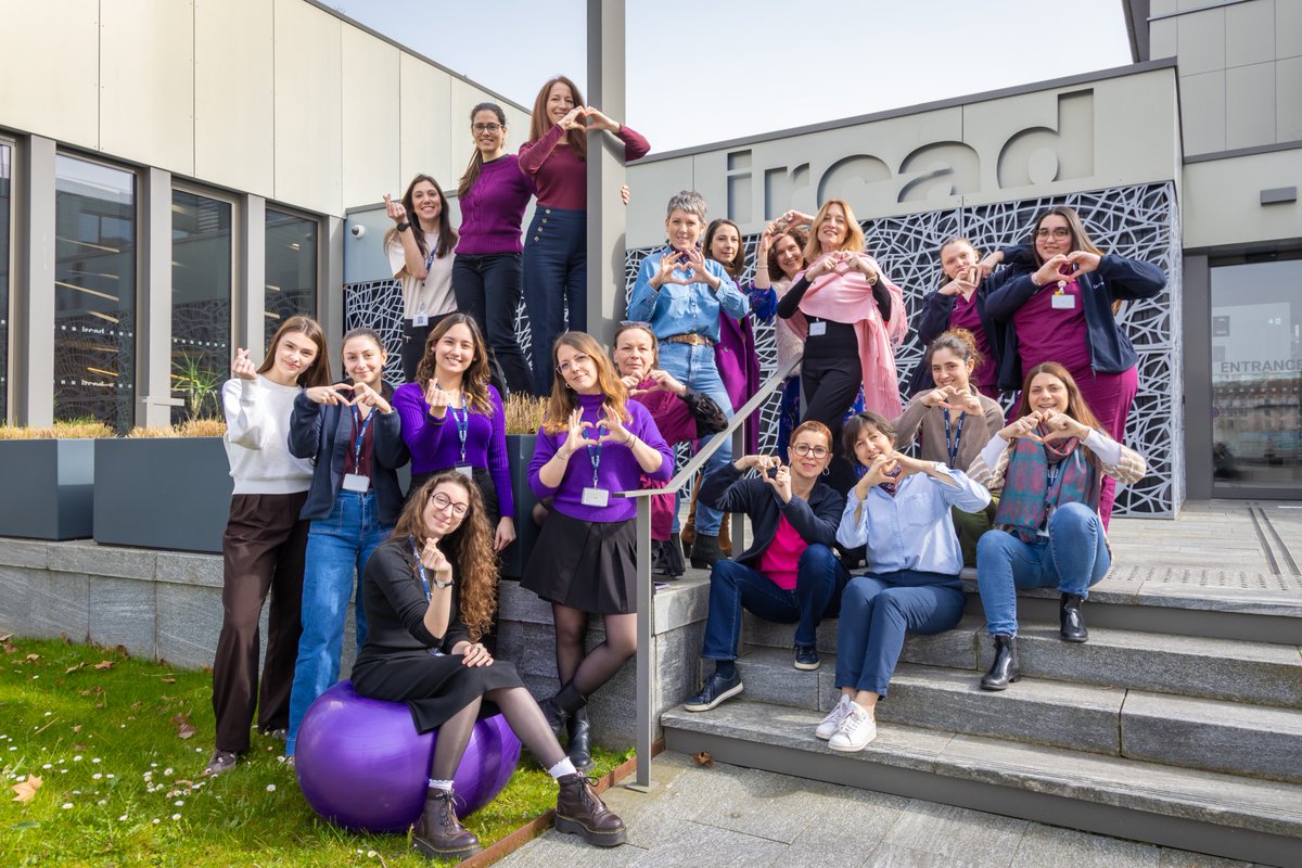 IrcadFrance's tweet image. #InternationalWomensDay 💜
On this day, we celebrate not only the women of #IRCAD, but women everywhere: their dedication, expertise, leadership, and determination to build a better future.
Thank you to all the women at IRCAD for your daily commitment and professionalism! 
#IWD