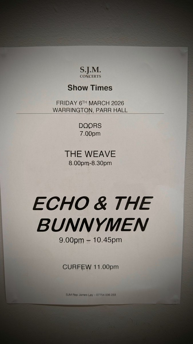 Echo & the Bunnymen tweet media