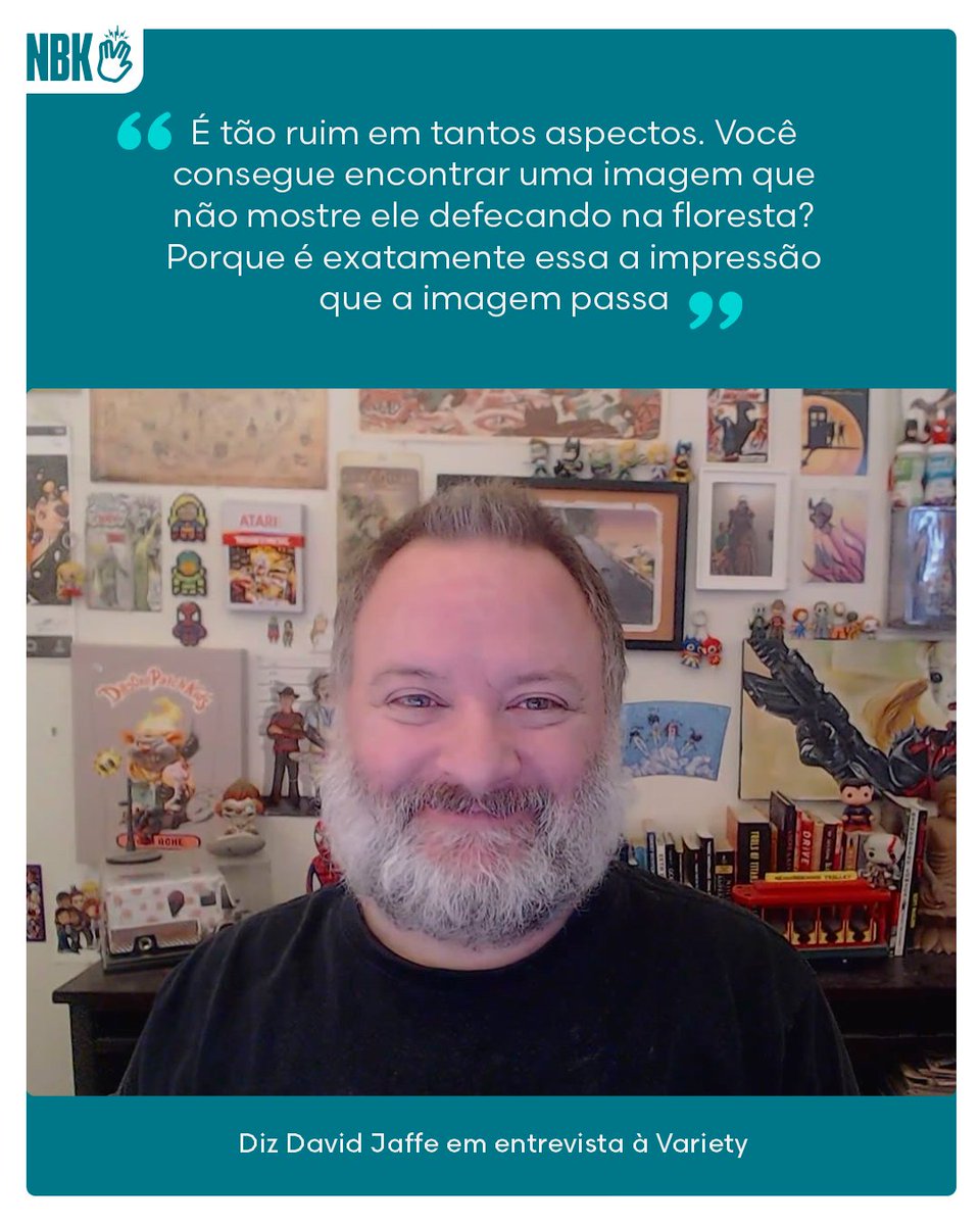 David Jaffe, criador de God of War, disse que não gostou do que viu na primeira imagem divulgada da adaptação da Amazon. 

Concordam com ele? 👀