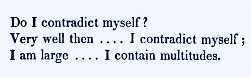 Walt Whitman, from “Song of Myself” #poetry