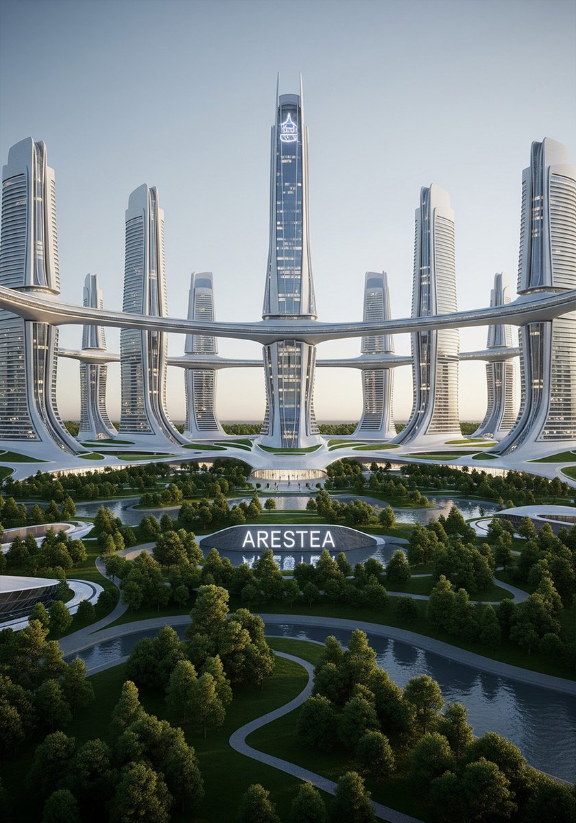 AresteaStudio's tweet photo. Orbital Nimbus - Arestea
From Architectural Object to Polycentric Urban Morphology 

#futuristicarchitecture #verticalurbanism #architecturalmodel #futurebuildings #ecopolis #arcology #greenroof #skyscraper #futurecity #megastructure #hightecharchitecture #housing https://t.co/riIRNV7nEo