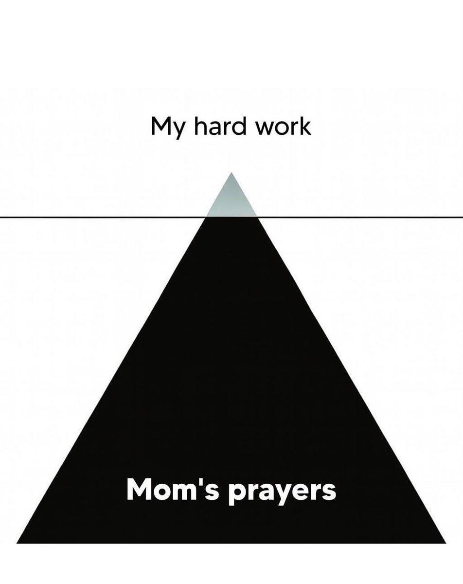 Having a praying mother is a real blessing.