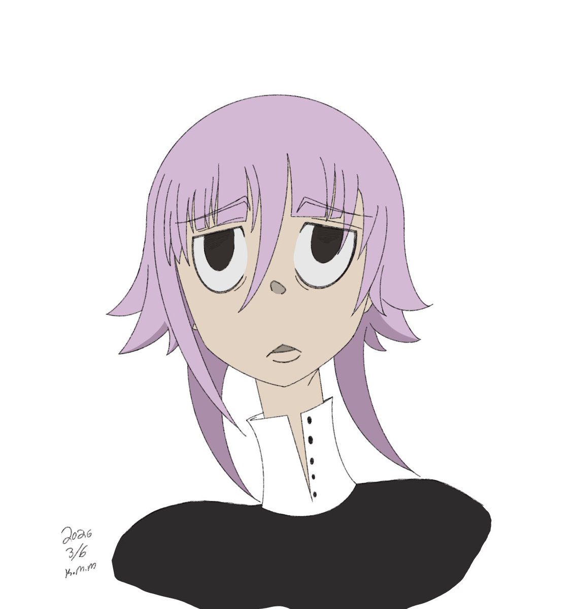 Crona 
I rewatching Soul Eater few week ago. And this happened.
#souleater