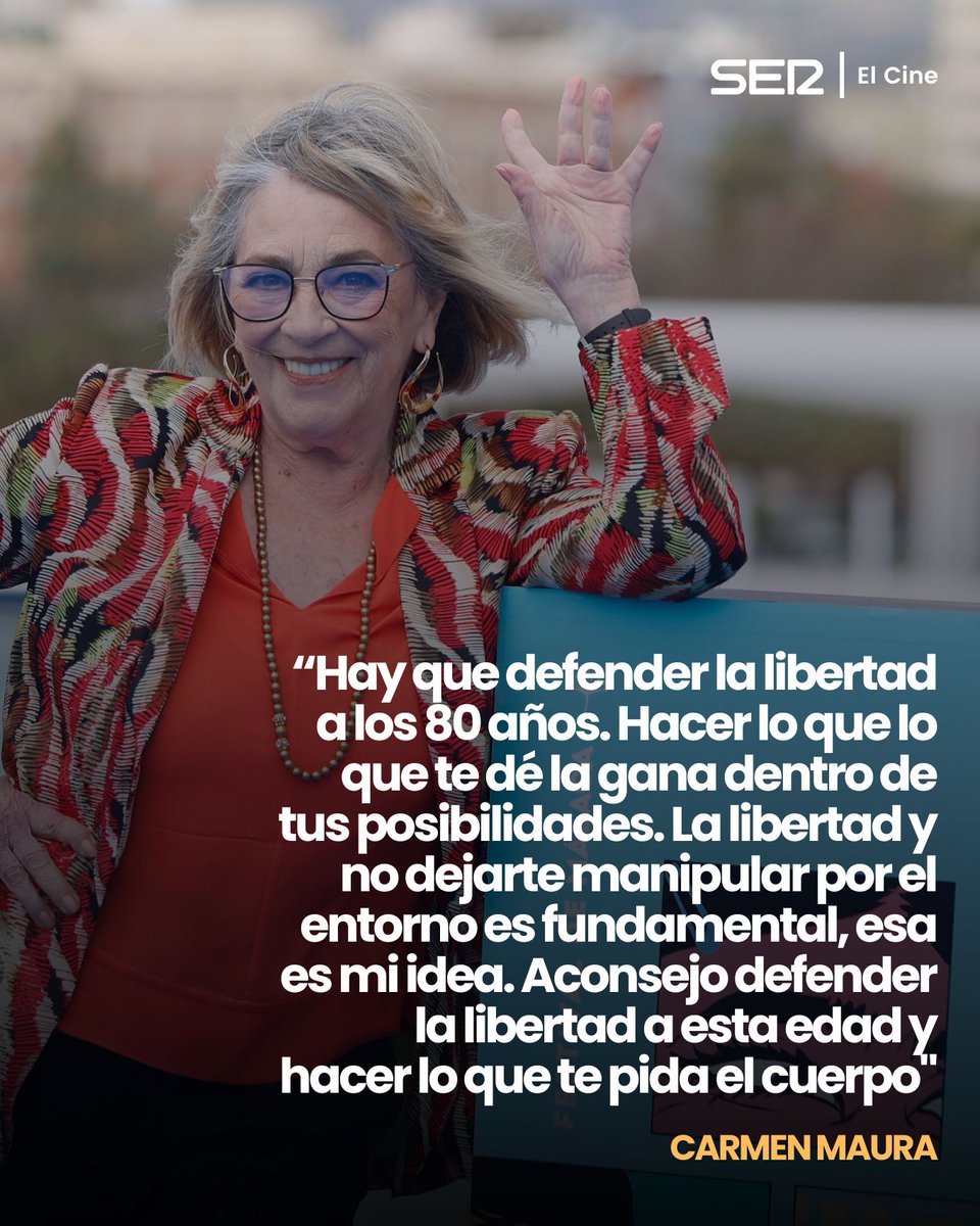 ElCineEnLaSER's tweet photo. Carmen Maura inaugura el #29FestivalMalaga con una reivindicación de la libertad y el deseo en la vejez

La actriz protagoniza 'Calle Málaga', la película de la directora hispanomarroquí Maryam Touzani ambientada en la comunidad española exiliada en Tánger https://t.co/v3rdaKHcr0 https://t.co/5eCCVkXb0F