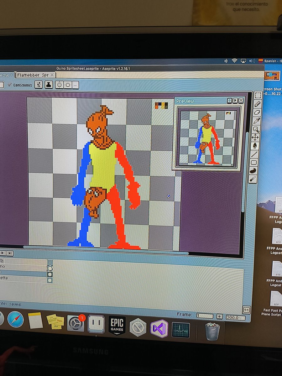 Pixeling some monsters... Almost done with the circus enemies! 🧟‍♀️🎪🤡
.
.
.
#metroidvania #gamedev #indiedev #pixelart #animation