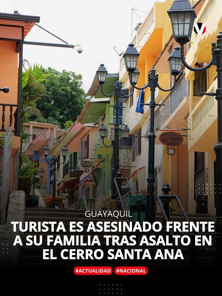 🚨#GUAYAQUIL | Esto se conoce sobre el crimen del turista, oriundo de Quito, que fue asesinado la noche de este jueves 5 de marzo durante un asalto armado en el Cerro Santa Ana.👉 v.vistazo.com/3P3zdVE