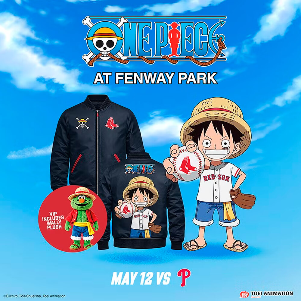 ボストンに麦わらの一味が上陸！レッドソックス ×「ONE PIECE」 yomitime.com/red-sox-one-pi…