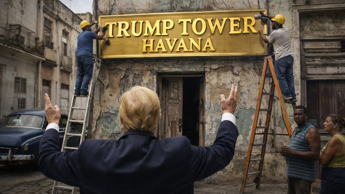 GrandpaSnarky's tweet photo. NEXT UP: CUBA?

IT WAS NEVER ABOUT DEMOCRACY. IT WAS NEVER ABOUT FREEDOM. IT'S ABOUT WHO CONTROLS THE ECONOMY.

Folks, there's one sentence buried inside the current Cuba policy discussion that deserves to be read by each one of us.

Trump reportedly doesn't care what kind of government another country has – as long as the economic relationship works in America's…his…favor.

Communist? Fine.
Authoritarian? No problem.
Democratic? Sure, if the numbers work.
Monarchy? Pull up a chair.

That's not a values-based foreign policy.

That's GEOPOLITICAL DEAL-MAKING BACKED BY A RED-TIED COMMANDER WITH AIRCRAFT CARRIERS LOADED WITH BOMBS.
 
Cuba just became the latest item on the invoice.

Because Cuba's government hasn't changed. Its politics haven't changed. What changed is that the Trump Administration decided it was time to squeeze.

Sanctions tightened.
Fuel shipments choked.
Energy reserves draining.
Population suffering.

Not because Cuba is a democracy threat to the United States. But because the deal isn't done yet.

And when the deal isn't done – Iran, Venezuela, Cuba – the military starts showing up in the neighborhood.

Here's the double standard that somehow nobody says at the podium.

Saudi Arabia's government executes journalists with bone saws. The economic relationship works fine. No warships. No "just a question of time." A nice arms deal, actually.

That's not a security doctrine. That's a LOYALTY PROGRAM FOR COMPLIANT ECONOMIES – and the punishment tier is called foreign policy.

THIS ISN'T A CRUSADE FOR DEMOCRACY. IT'S A MOB’S COLLECTION CALL WITH OBLITERATING
ORDINANCE.

If the mission is freedom, explain Saudi Arabia.

If the mission is security, explain why the target list perfectly tracks with economic leverage gaps.

If it's neither – and, to me, it is neither – then the American people deserve a straight answer about what their military is actually being used to collect.

If this made you angry enough to say something — good. Please repost or share.

#TrumpForeignPolicy #Cuba #GlobalStrongmanTour

And that's the way this grandpa and political satirist sees it.