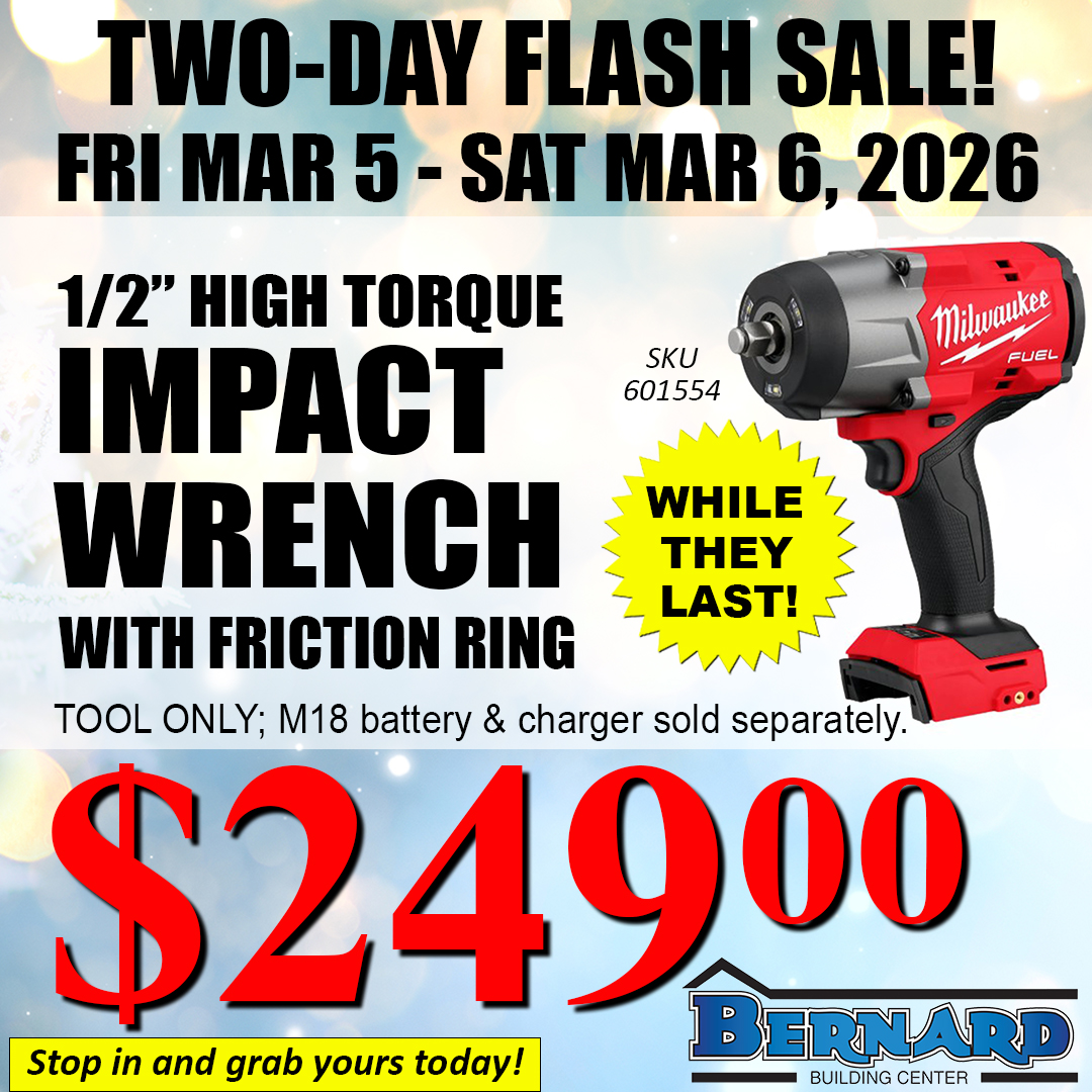 Bernard Building Center tweet media