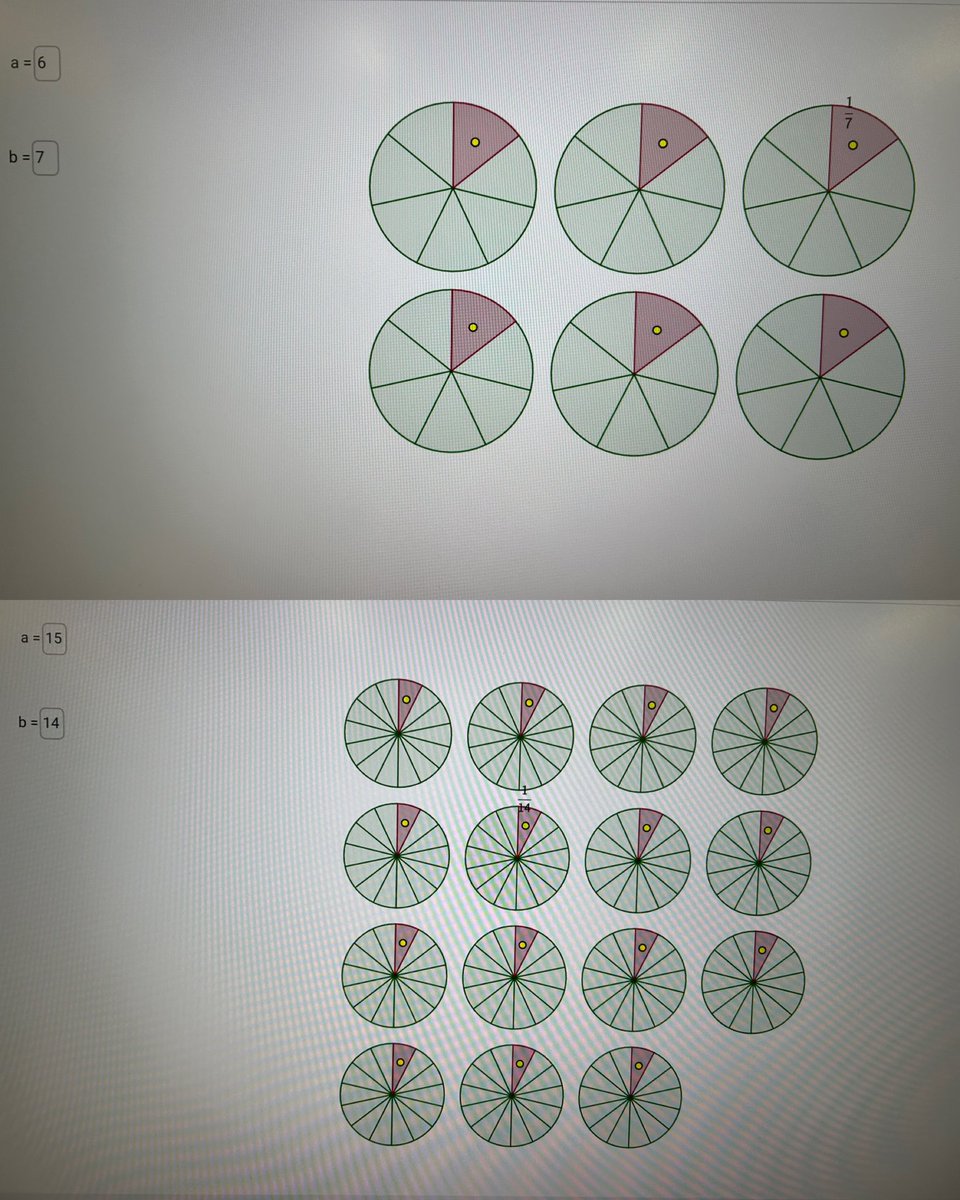 chussiabaleston's tweet image. #RP
“Este fin de semana, Mateo participa en un reparto de 15 tortillas para 14 personas, mientras que Antón participa en tres repartos iguales de 2 tortillas para 7 personas. ¿Cuánta tortilla ha comido Mateo más que Antón?
#fracción #decimal