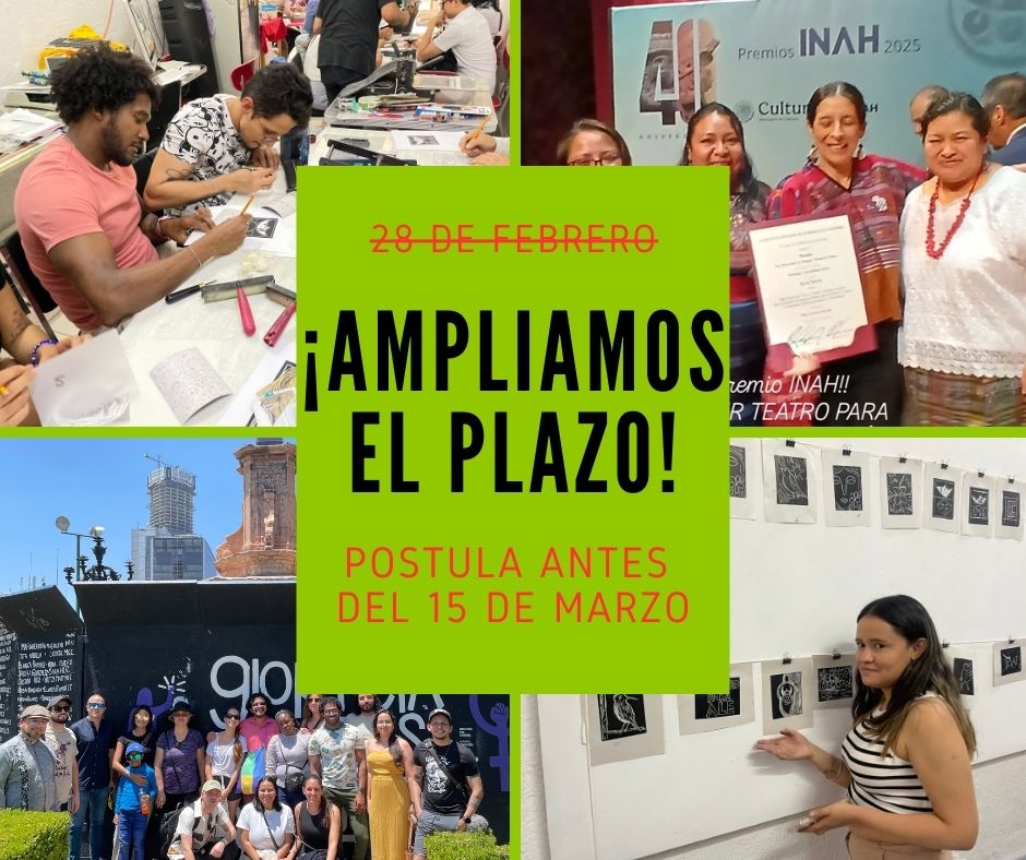 boell_MXCA's tweet photo. ¿Quieres formar parte de la generación 2026 de nuestro Programa de becas Sur Place?
¡Ampliamos el plazo para la recepción de solicitudes al 15 de marzo!

Conoce todos los requisitos y accede al formulario en https://t.co/HTsZBWdknr https://t.co/pgT0EK3giJ