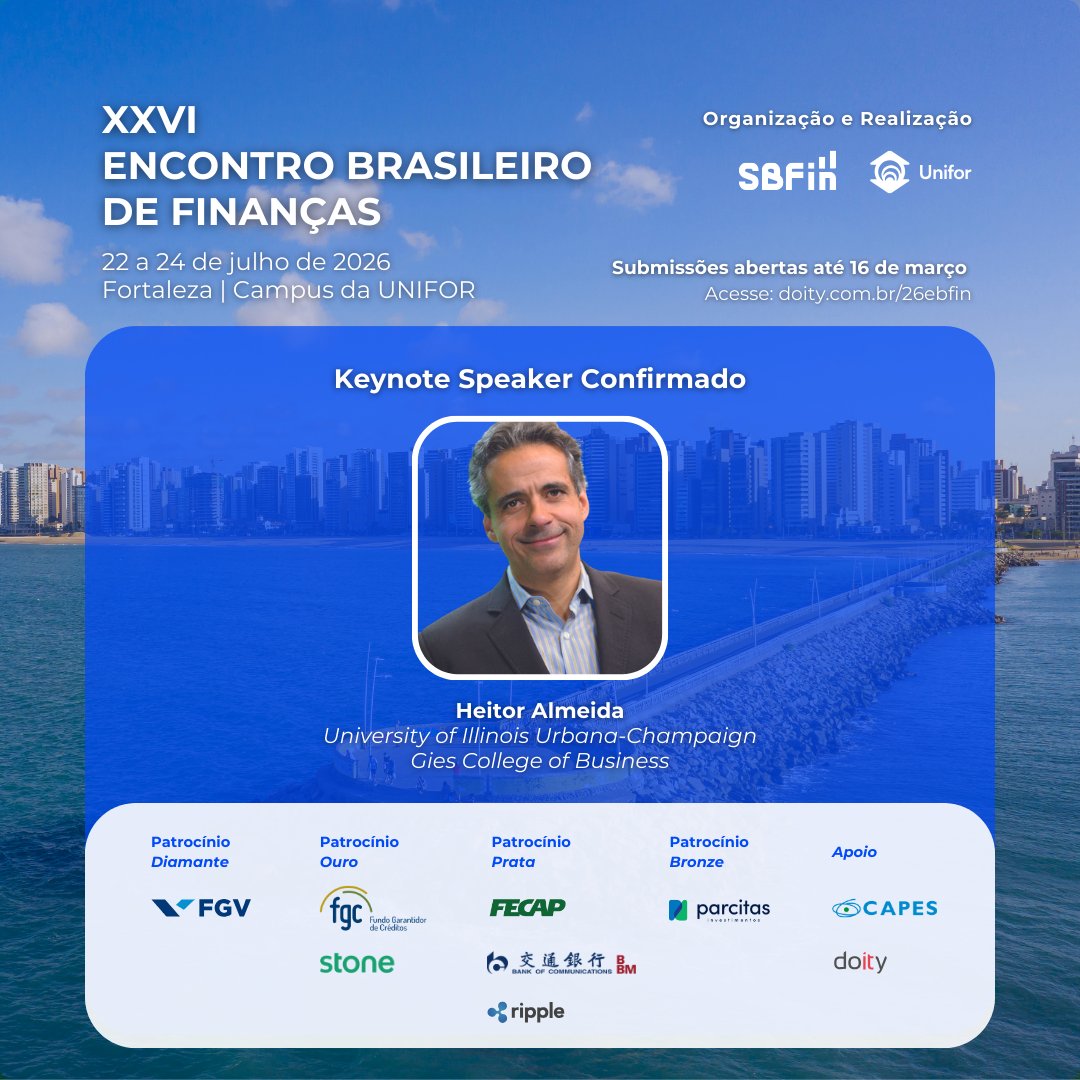 Sociedade Brasileira de Finanças (SBFin) tweet media