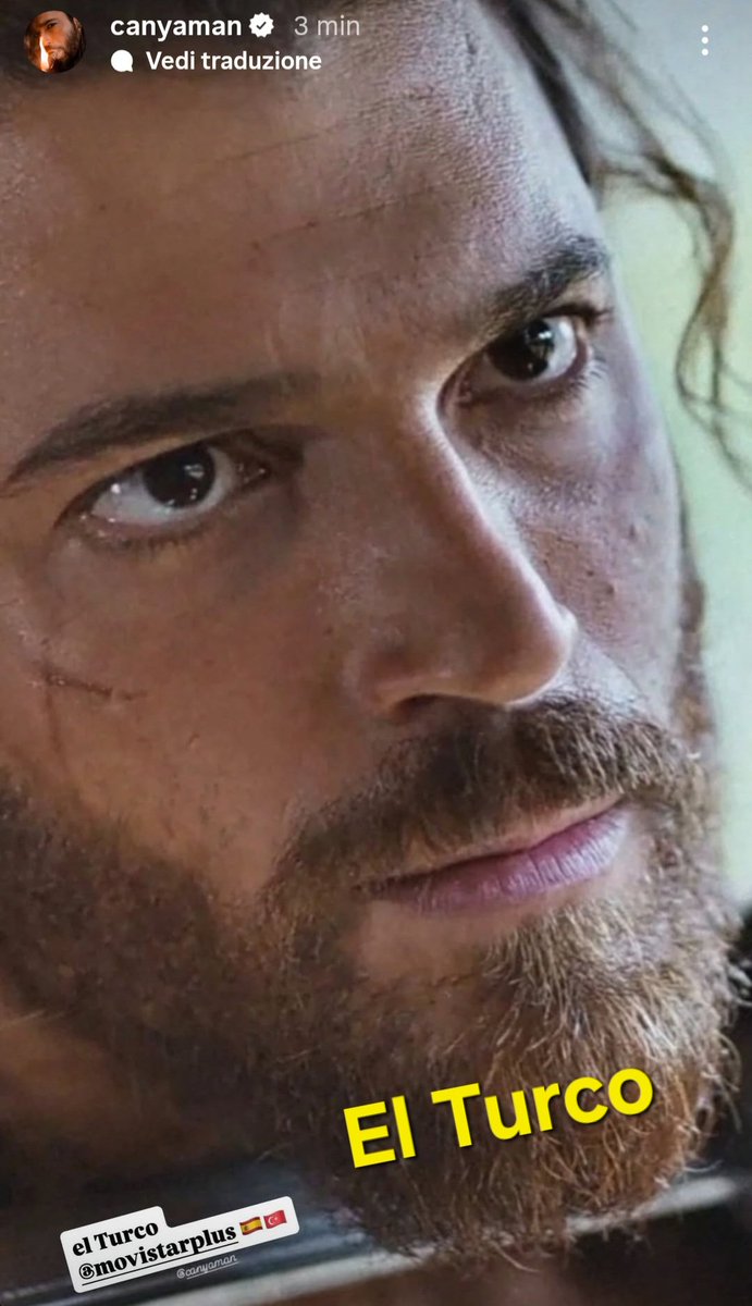 IG post
#ElTurco 
#canyaman