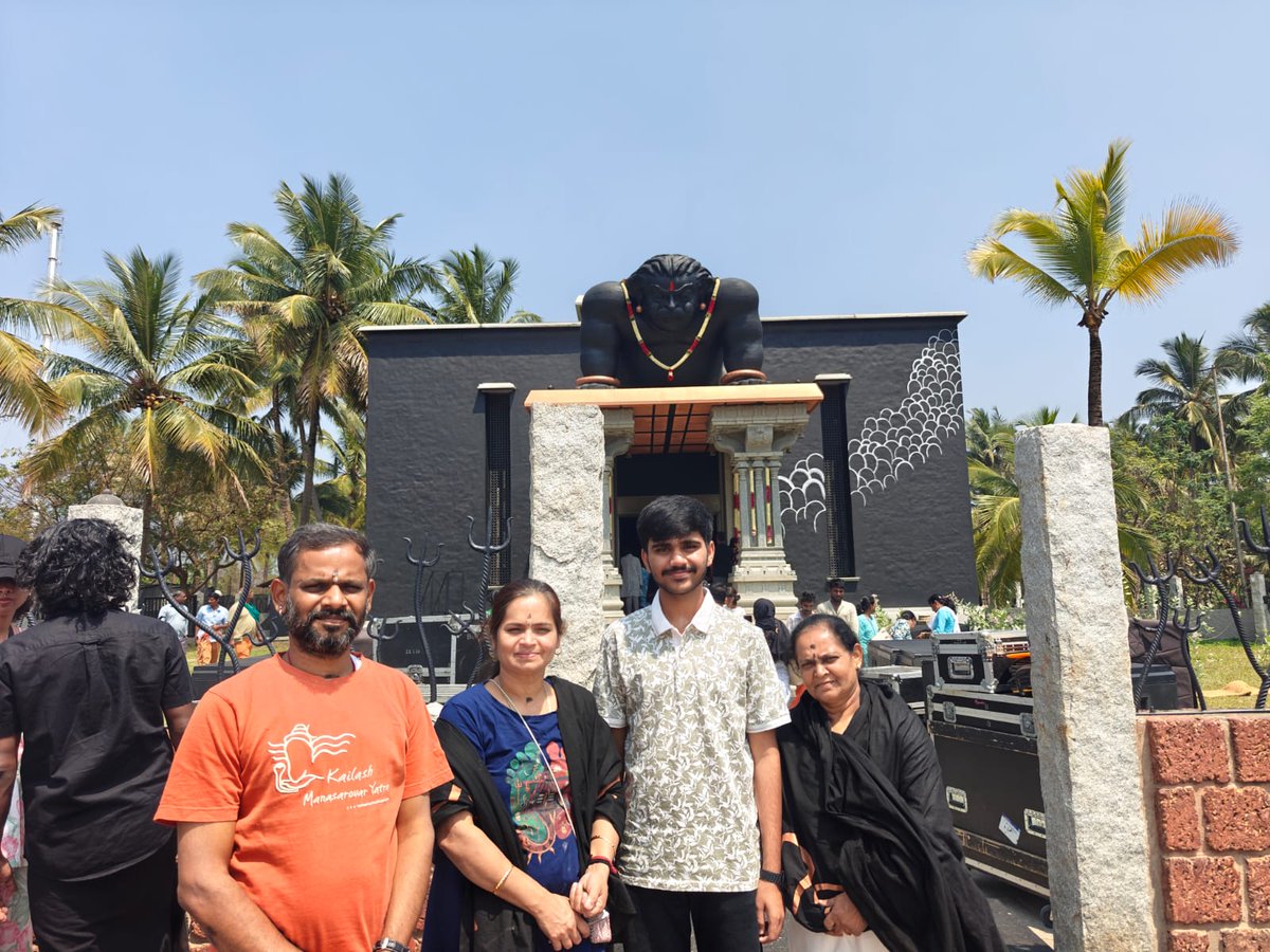 Blessed to be part of this ...Thank you Sadhguru and all volenteers who made this happen for us .🙏🏻❤️💞✨💐🪷🌟 #Kalabhairava <a href="/sadh/">Sadhana Bhagat</a> #ishafoundation