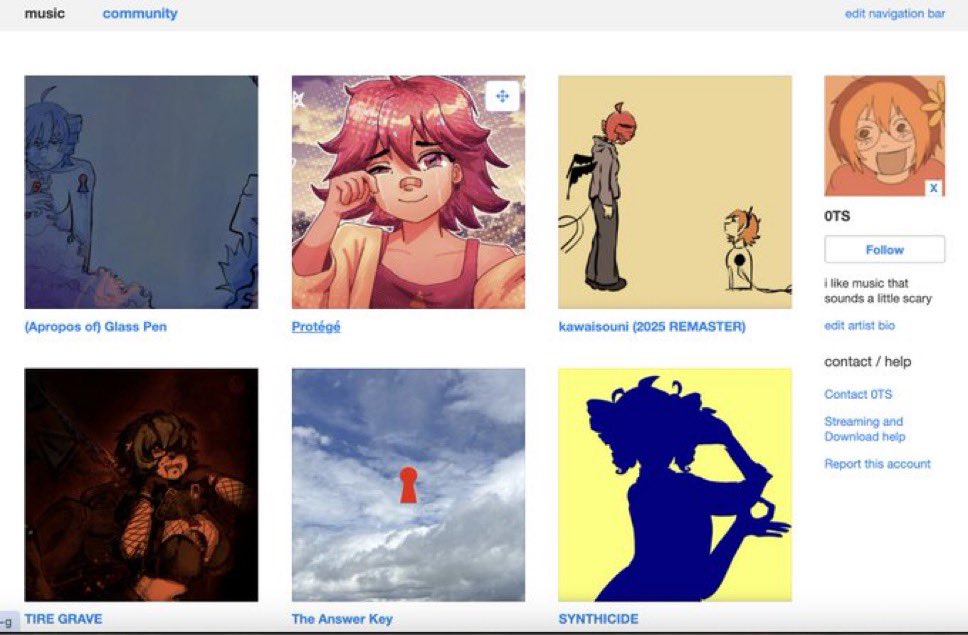 IT’S BANDCAMP FRIDAY!! YES YES YES!!!!!!!!! i am an experimental musician and would love it if you checked out my discography!!

0tenshi.bandcamp.com