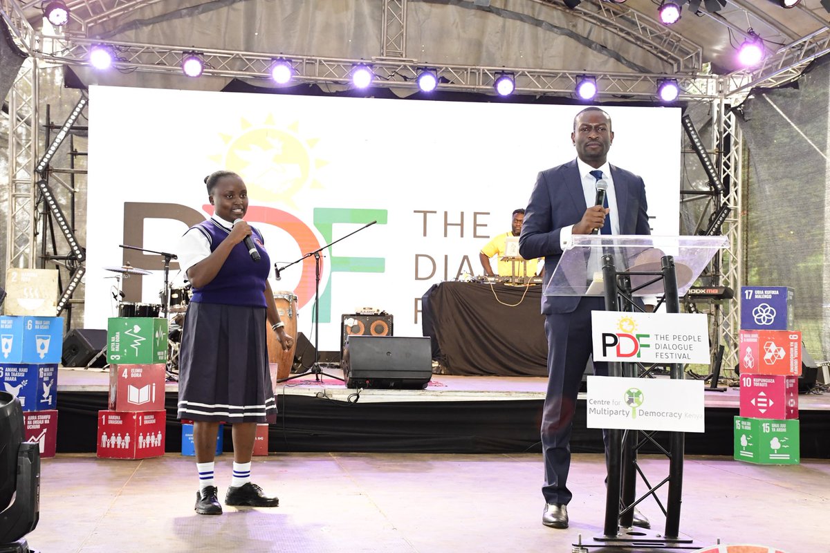 edwinsifuna's tweet photo. Bwana the energy at the 2026 PDF Festival pale Uhuru Park is amazing. I was also happy that ⁦@IEBCKenya⁩ set up hapo and have registered more than 300 new voters in the last 3 days. https://t.co/vPpmr2XDxv