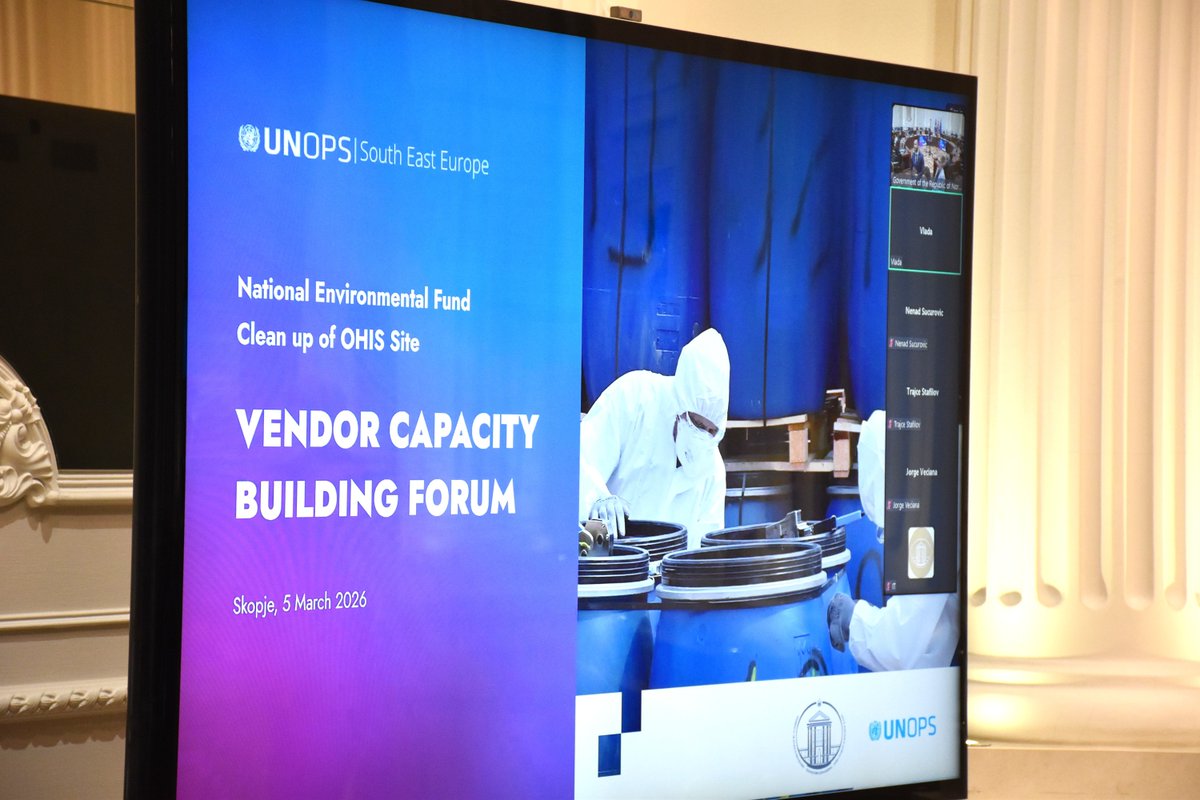 UNOPS South East Europe tweet media