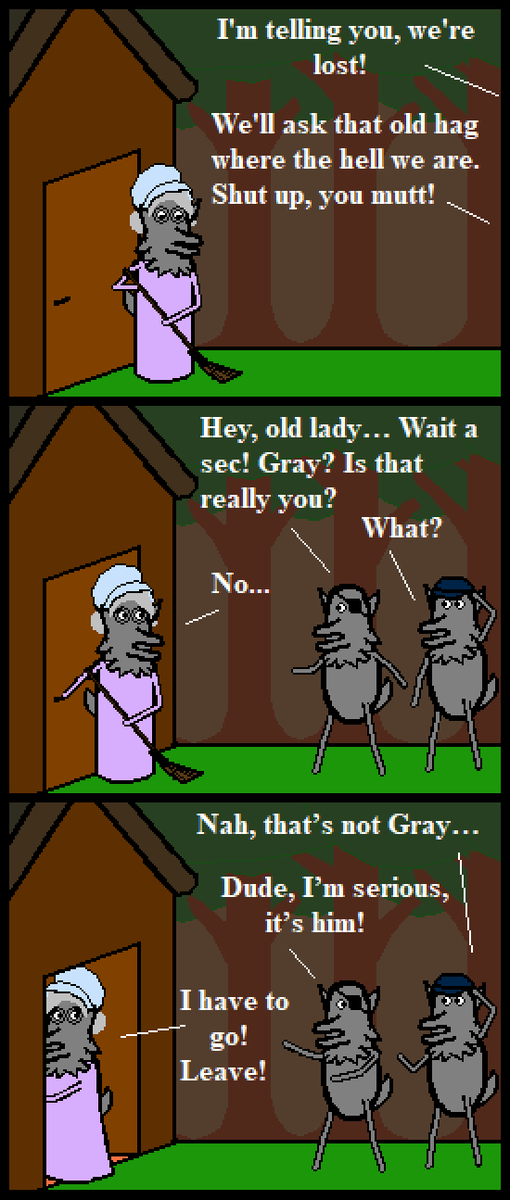 cynicmansion's tweet photo. And a bonus panel in the reply, wolfs!  #comics #cynicmansion https://t.co/Cy6XGpTJsK