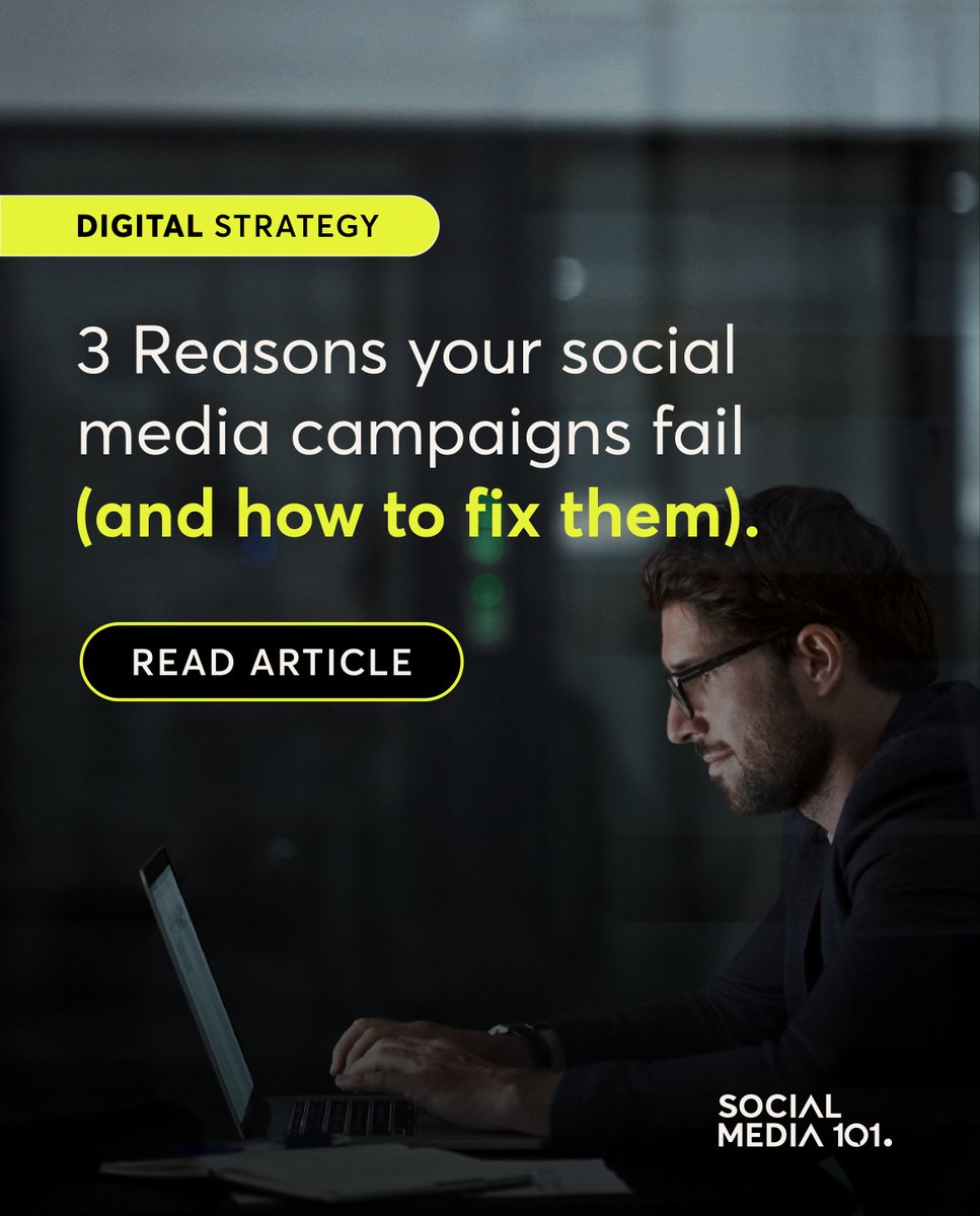 Social Media 101 tweet media