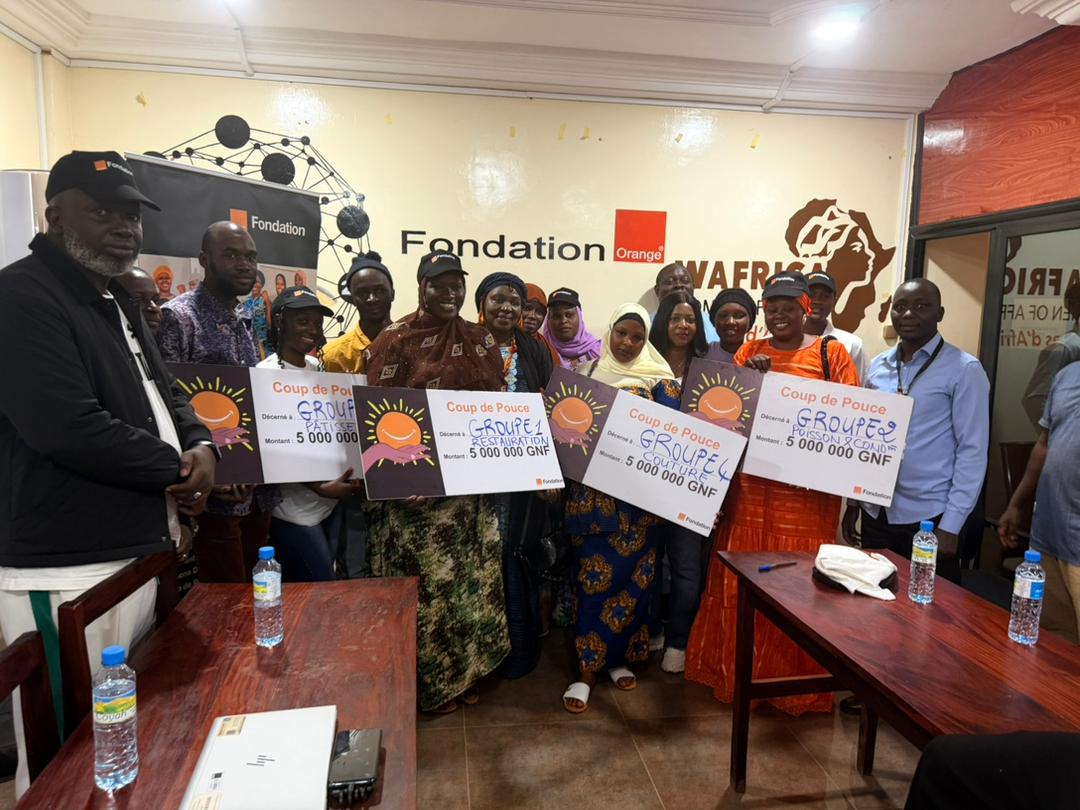 Fondation Orange Guinée tweet media