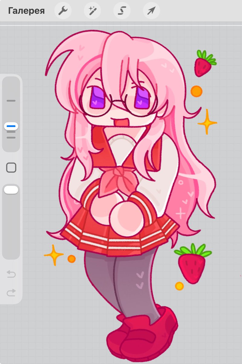 SillyCarrott's tweet photo. My dear strawberry 🍓
🌱
#MiyukiTakara #LuckyStar https://t.co/frYYRtTXRI