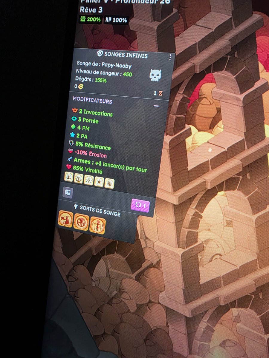 raphael3810's tweet photo. 2 ème run songe validé ca fais plaisir quand ca se passe aussi bien 😄👌 #DOFUS #Songe https://t.co/EMO8r5hvvQ